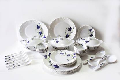wallmart Pack of 40 Melamine Dinner Set