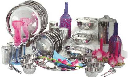 Supreme Stainless Steel Dinner Set