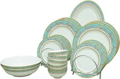 Dubai Porcelain Pack of 21 Bone China Dinner Set