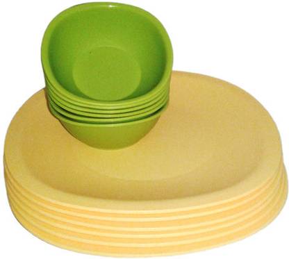Tupperware;Tupperware india pvt Ltd Pack of 12 Plastic Dinner Set