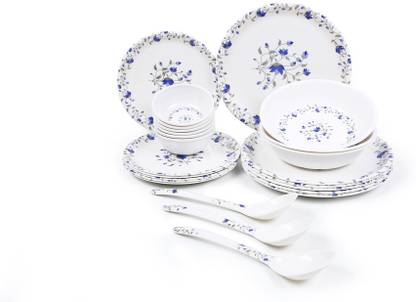 Roni Wares Pack of 24 Melamine Crockery Dinner Set