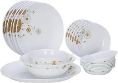 CORELLE Pack of 20 Glass Dinner Set
