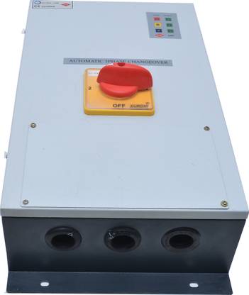 Rax-Tech Automatic Phase Changer 100A with Bypass Distribution Board