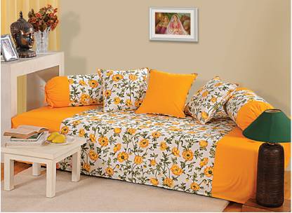 SWAYAM Cotton Abstract Diwan Set