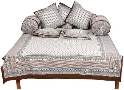 CHHIPAPRINTS Cotton Abstract Diwan Set
