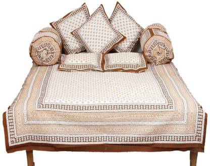 CHHIPAPRINTS Cotton Abstract Diwan Set