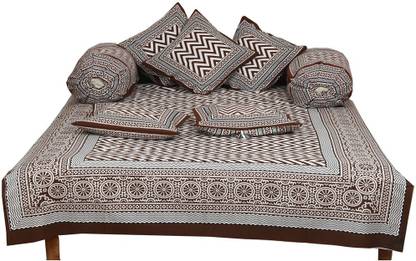 CHHIPAPRINTS Cotton Abstract Diwan Set