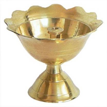 DDD Brass Chandra Mukhi Brass Table Diya