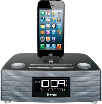 iHome iBN97GE Bluetooth Speaker Phone Stereo/USB Charging/FM Alarm Dock