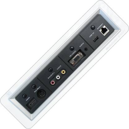 MX MEDIASTATION for CONVERTING HDMIs VGA COMPOSITE 3 RCA Audio Video to HDMI for HDTV with Interent port Dock