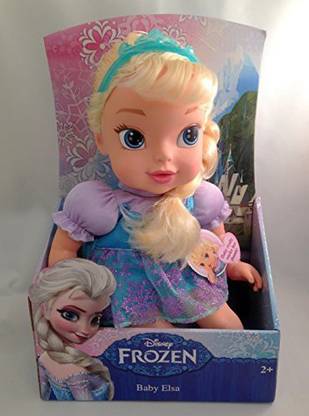 Jakks Pacific Disney Frozen Baby Elsa Doll Blue Crown/Thumb