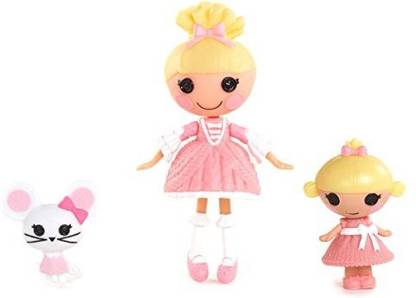 Lalaloopsy Littles Sisters- Cinder Slippers & Ribbon Slippers