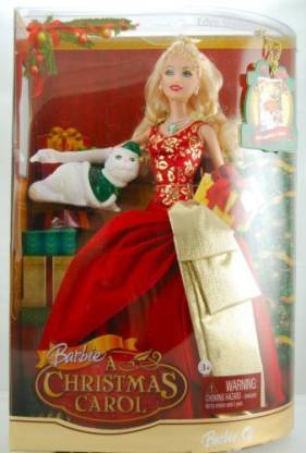 Carol barbie in a christmas Barbie/A Christmas