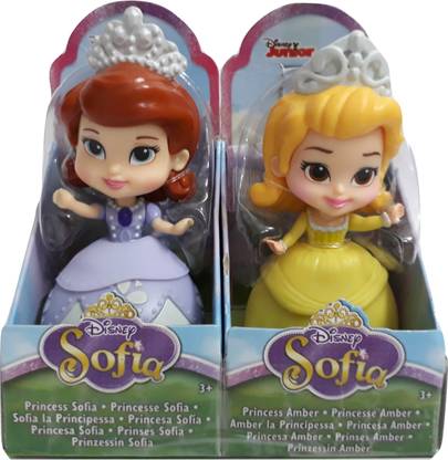 Jakks Pacific Disney Sofia 3" Figure Set C-4