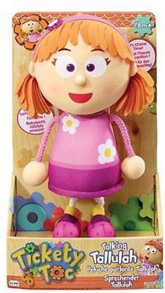 Just Play Tickety Tock Talking Tallulah Poseable Singing