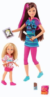 MATTEL Pony Tale Skipper and Chelsea Doll