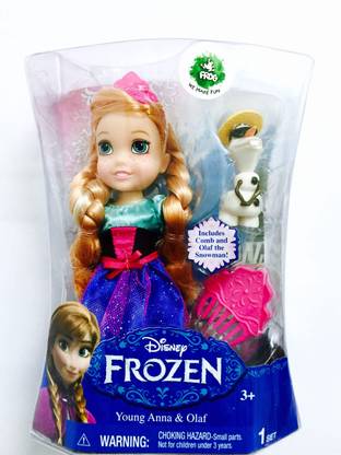Disney Frozen Young Anna & Olaf Doll Set
