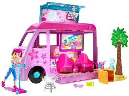 Polly Pocket Pop Up Glamper Vehicle