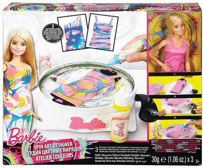 BARBIE SPIN ART DESIGNER