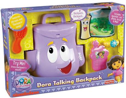 FISHER-PRICE Dora the Explorer Talking Day Adventure Backpack