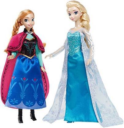 MATTEL Disney Signature Collection Frozen Anna And Elsa (2Pack)