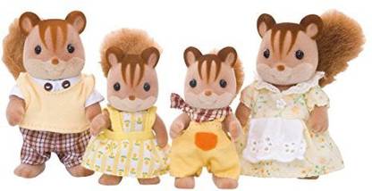 epoch Sylvanian Families Sylvanian Family Doll "Fs-17 Family of Walnut Squirrel"
