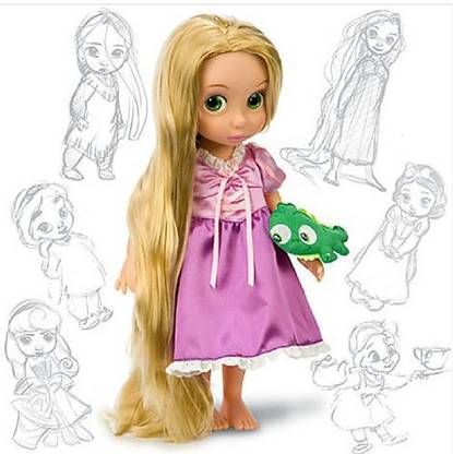 DISNEY Princess Animators Collection 16" Inch Rapunzel