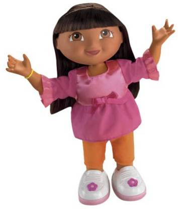 FISHER-PRICE Dora the Explorer We Really Did It Dora Doll