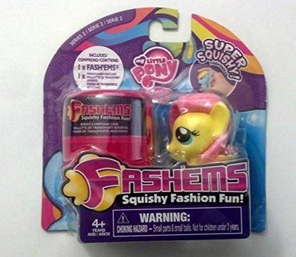 MY LITTLE PONY Little Pony Fash'ems Fluttershy with Bonus Carrying Case Series 2 Fashem