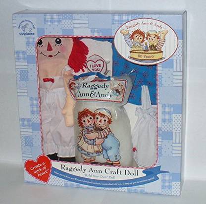 Russ Berrie Raggedy Ann Raggedy Andy Craft 'Build Your Own'