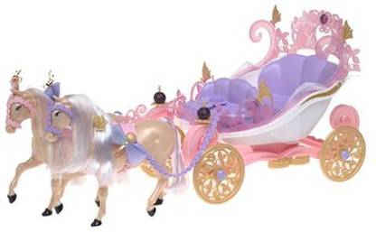 MATTEL Barbie "Princess And The Pauper" Royal Kingdom Carriage
