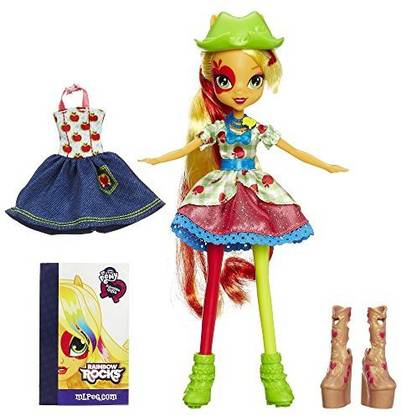 MY LITTLE PONY Equestria Girls Rainbow Rocks Applejack With Fashions