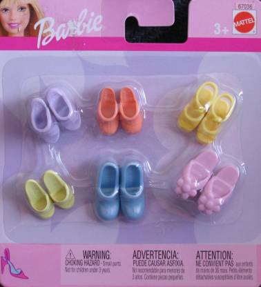 Assorted Heel Shapes including Platform Barbie Doll Shores