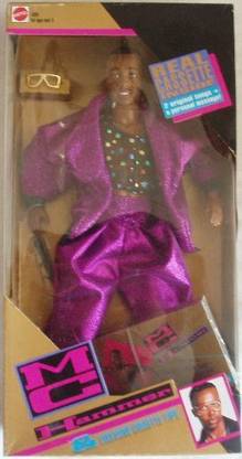 MC Hammer Doll Exclusive Cassette Tape