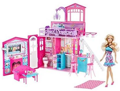 MATTEL Barbie Glam House & Set