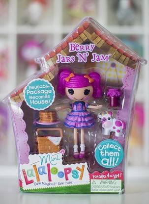 MGA Lalaloopsy 3 Inch Mini With Accessories Berry Jars "N" Jam