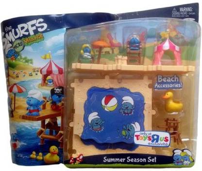 Jakks Pacific The Smurfs Micro Village Summer Season Set