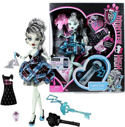 MONSTER HIGH Sweet 1600 Frankie Stein - Daughter of Frankenstein Doll