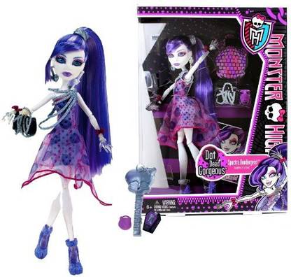 MATTEL Monster High Spectra Vondergeist Dot Dead Gorgeous