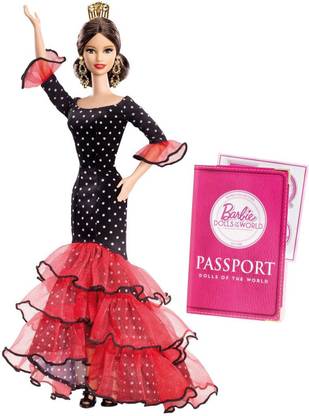 MATTEL World Spain Barbie Doll
