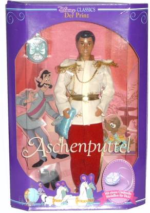 BARBIE Cinderella Prince Charming Disney Classic with Shoe and Locket (1991)