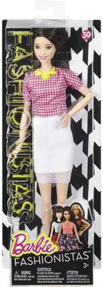 BARBIE Fashionistas Doll 30 White & Pink Pizzazz - Tall' DGY54