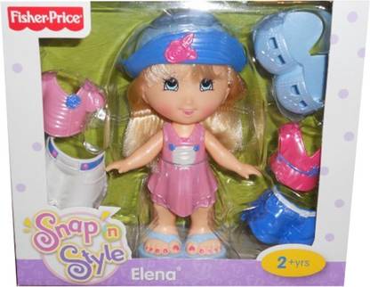FISHER-PRICE Snap n Style Doll - Elena