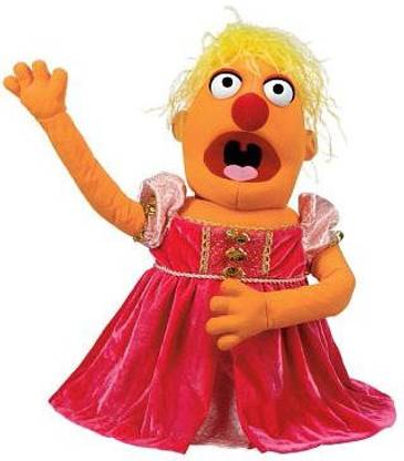 FAO Schwarz Orange Muppet Whatnot Kit