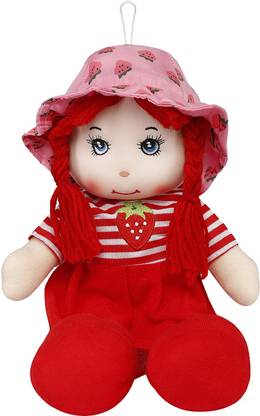 EMOB Red Fabric Soft Rag Doll Big Size