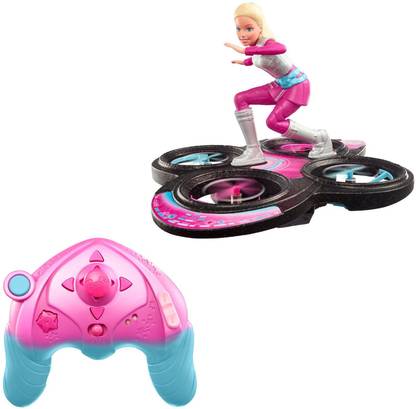 BARBIE Star Light Adventure Flying RC Hoverboard DLV45