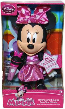 DISNEY Minnie Mouse Pop Star Singing and Talking Doll