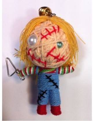 String Doll World Chucky Voodoo Keychain