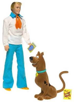 Cartoon Network Barbie Ken As Fred In Scoodoo
