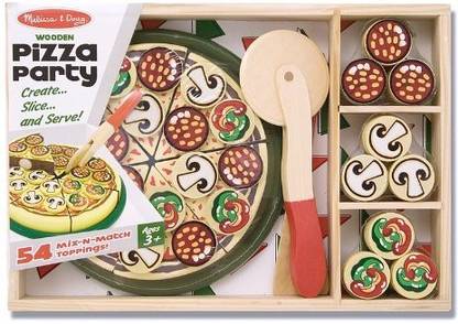 MELISSA & DOUG Slice And Sort Wooden Eggs Play Food Set